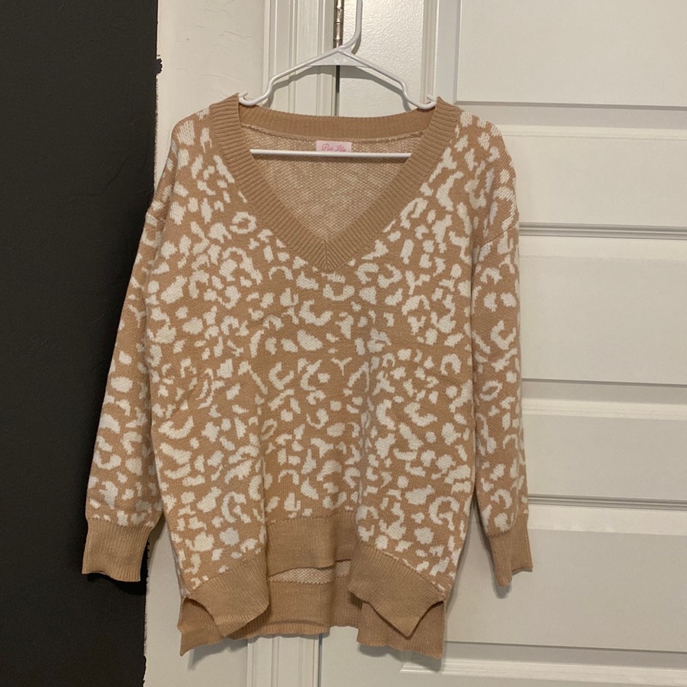 Leopard sweater
